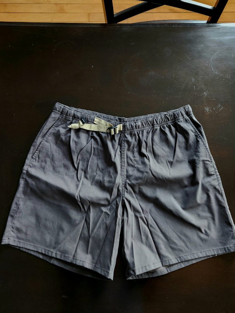 Prana Men's Stretch Zion Pull On Shorts - Black Large